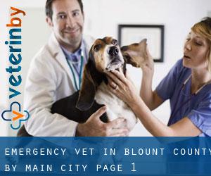 Emergency Vet in Blount County by main city - page 1