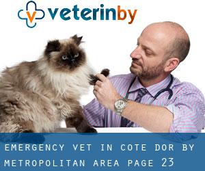 Emergency Vet in Cote d'Or by metropolitan area - page 23