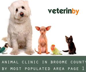 Animal Clinic in Broome County by most populated area - page 1