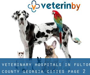 veterinary hospitals in Fulton County Georgia (Cities) - page 2