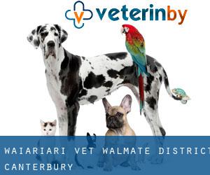 Waiariari vet (Walmate District, Canterbury)